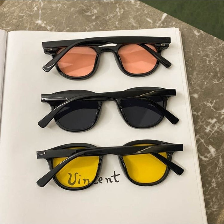Women's mirrored round sunglasses Bowlift