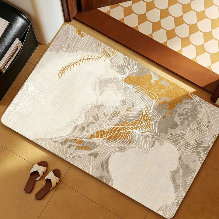 Luxurious Textured Bath Mat Bowlift