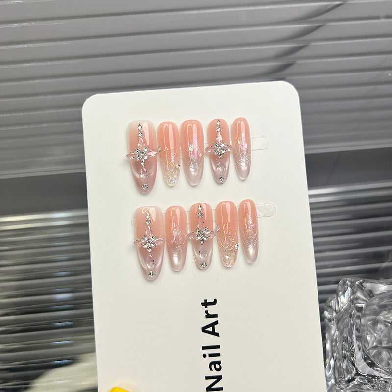 Decorative Stiletto Press-On Nail Tips