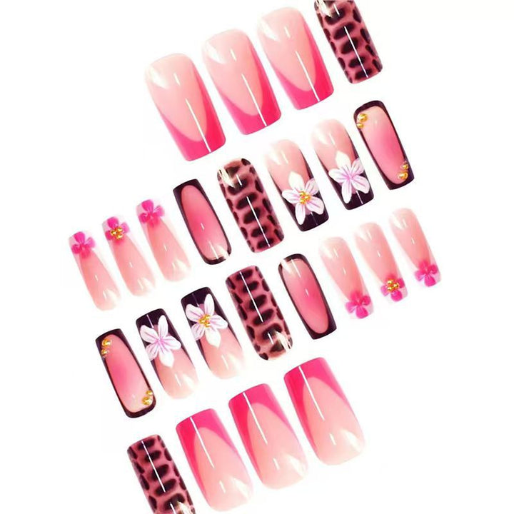 Artistic 3D Press-On Nail Enhancements Bowlift
