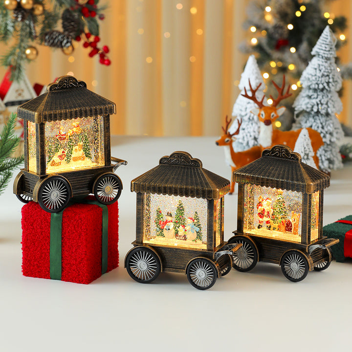 Decorative Christmas Lantern with Musical Feature Bowlift