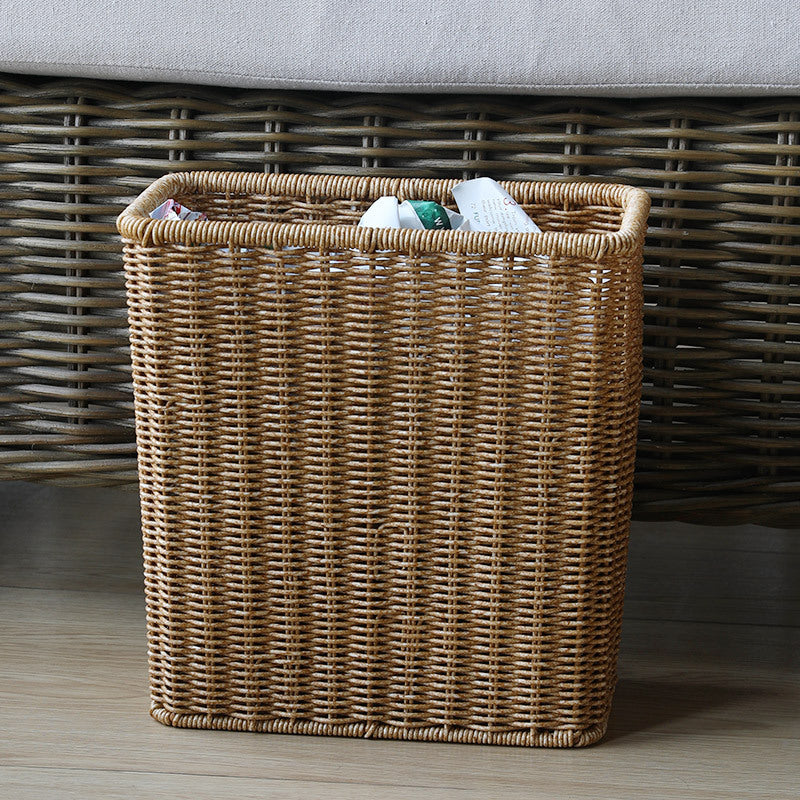 Handcrafted Wicker Waste Bin Bowlift