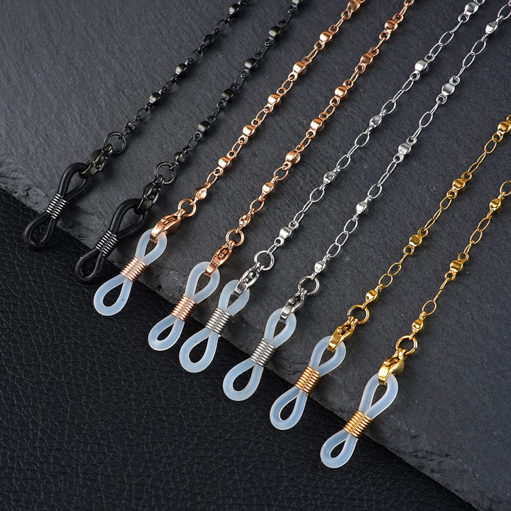 Premium Metallic Eyewear Chain Bowlift