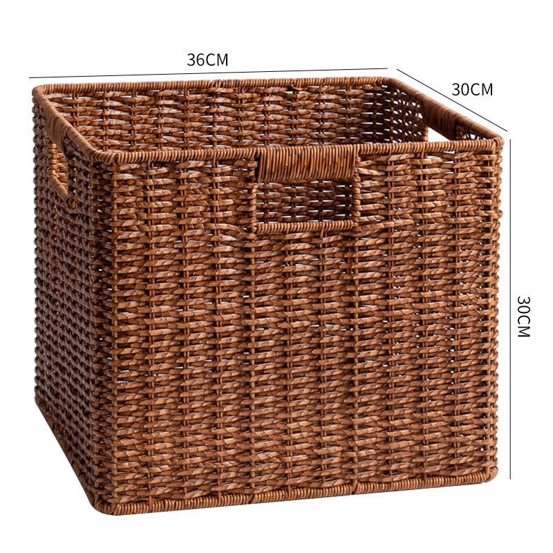 Natural Woven Storage Bin Bowlift