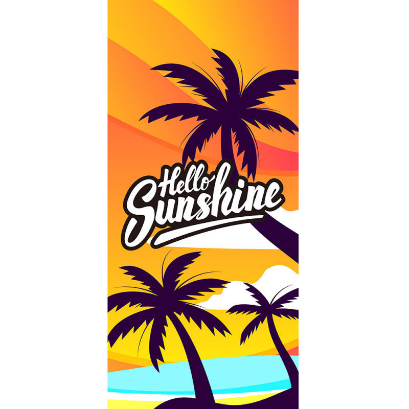 WoTropical Flamingo Beach Towel Bowlift