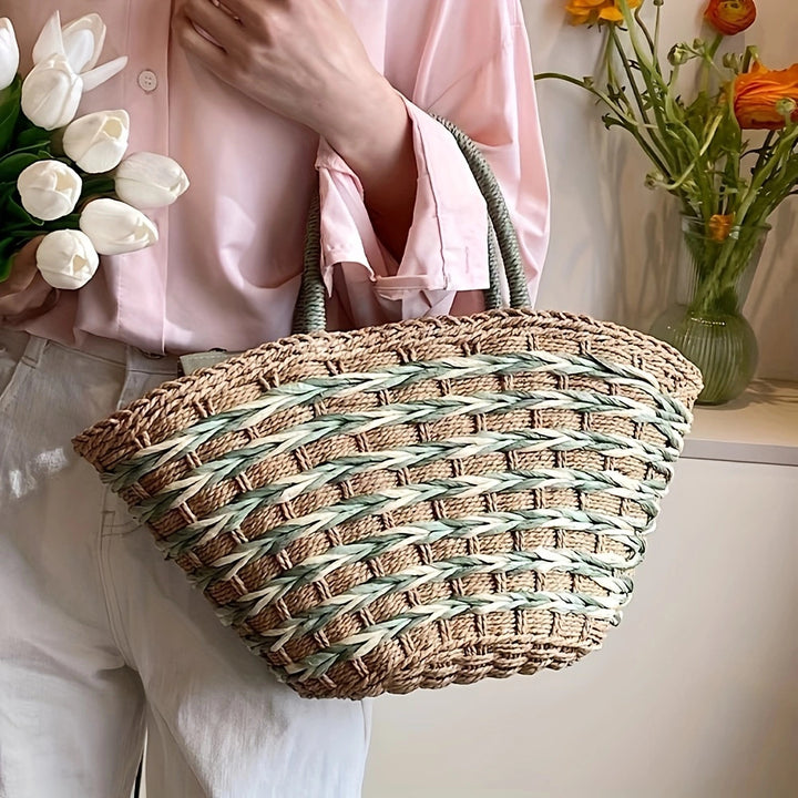 Elegant Hand-Woven Shopping Bag Bowlift