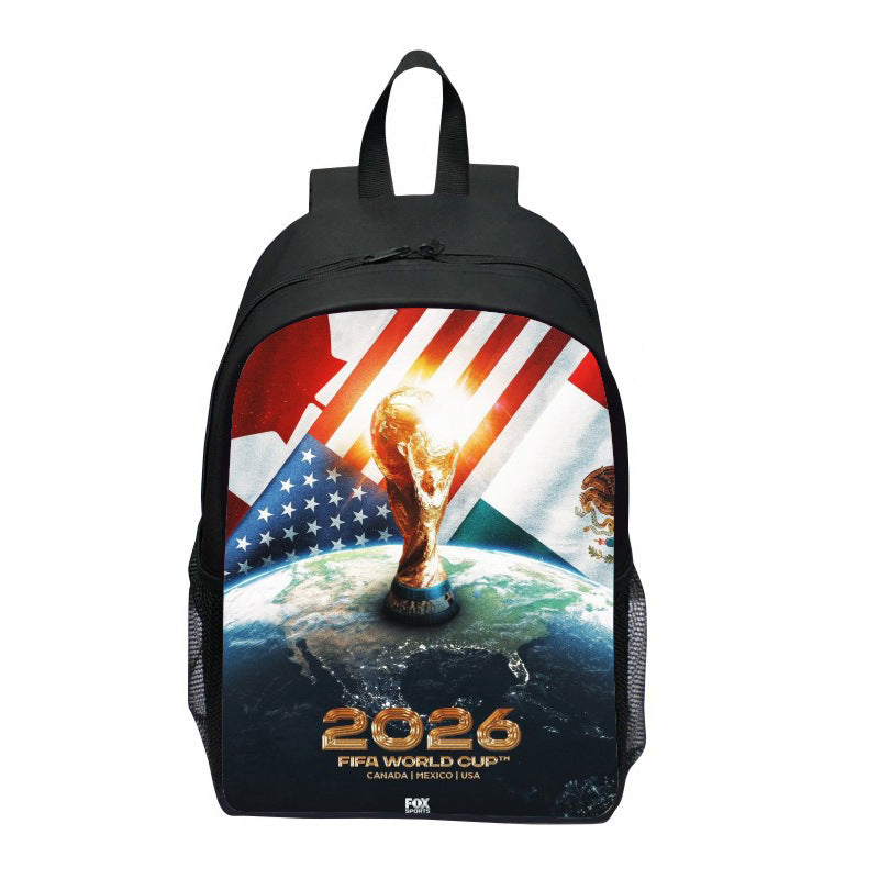 Sporty backpack with Wm trophy design Bowlift