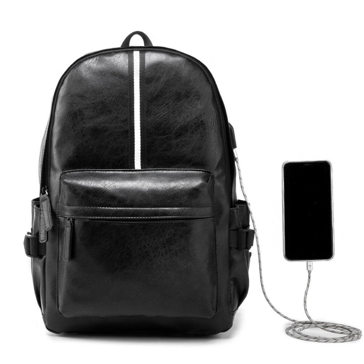 Stylish backpack with USB port Bowlift