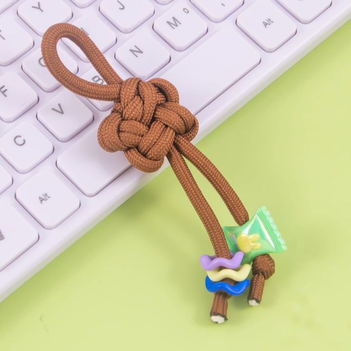 Fun Decorative Paracord Keychain Bowlift