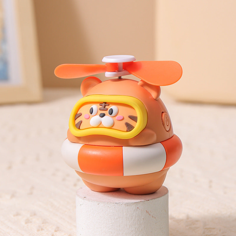Ladies funny mini fan in animal design Bowlift