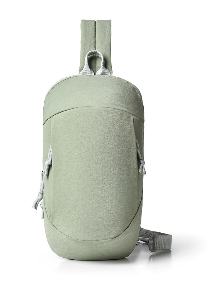 Compact Sling Backpack with Ergonomic Carrying System and Water-Resistant Material Bowlift