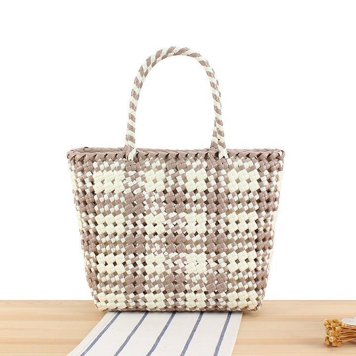 Beach and shopping bag made of high-quality woven material Bowlift