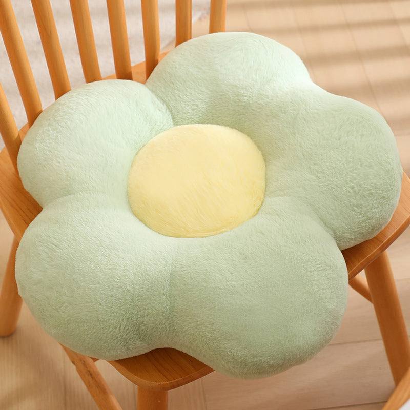 Plush seat cushion in flower shape Bowlift