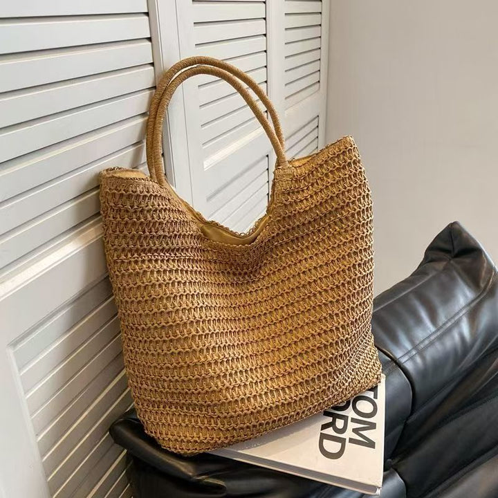 Handwoven beach and shopping bag Bowlift
