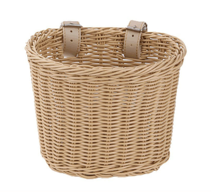Durable Woven Bicycle Storage Basket Bowlift