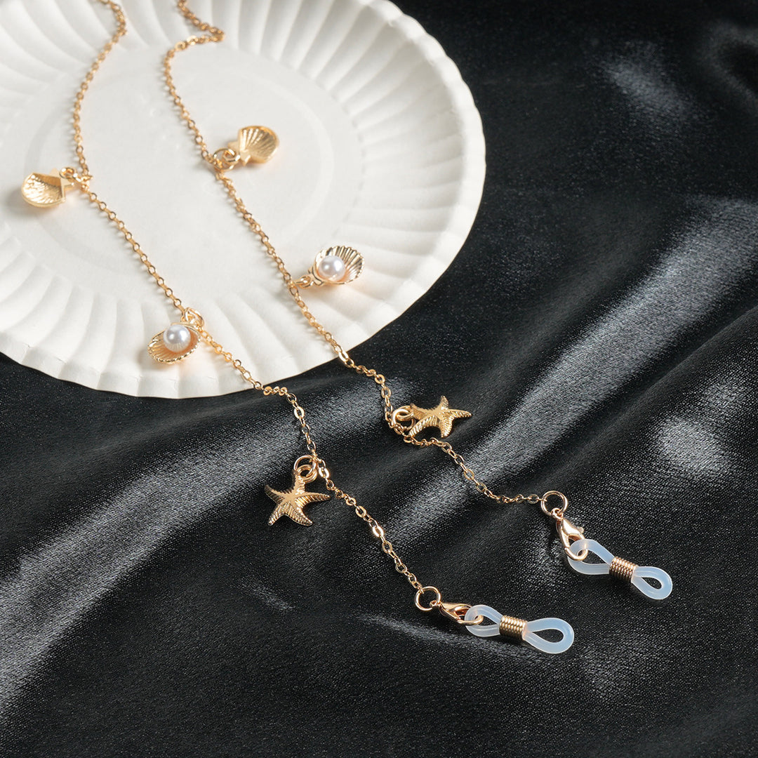 Bohemian Shell & Starfish Pendant Necklace Bowlift