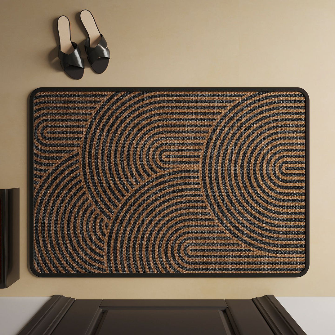 Modern Geometric Accent Mat