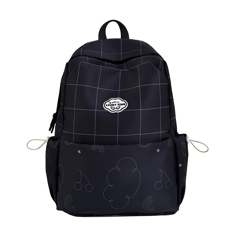 Playful Patterned School Backpack Bowlift