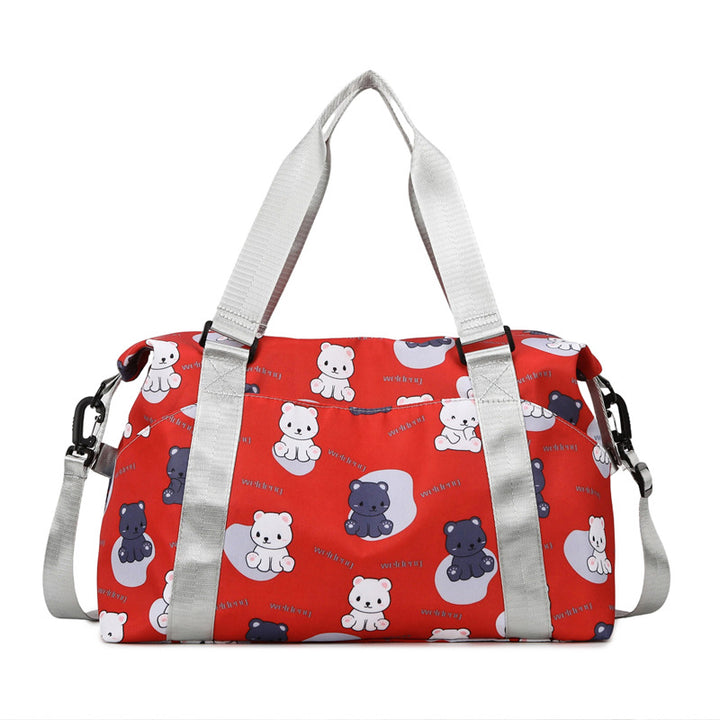 Cute Graphic Design Travel Duffle Bag