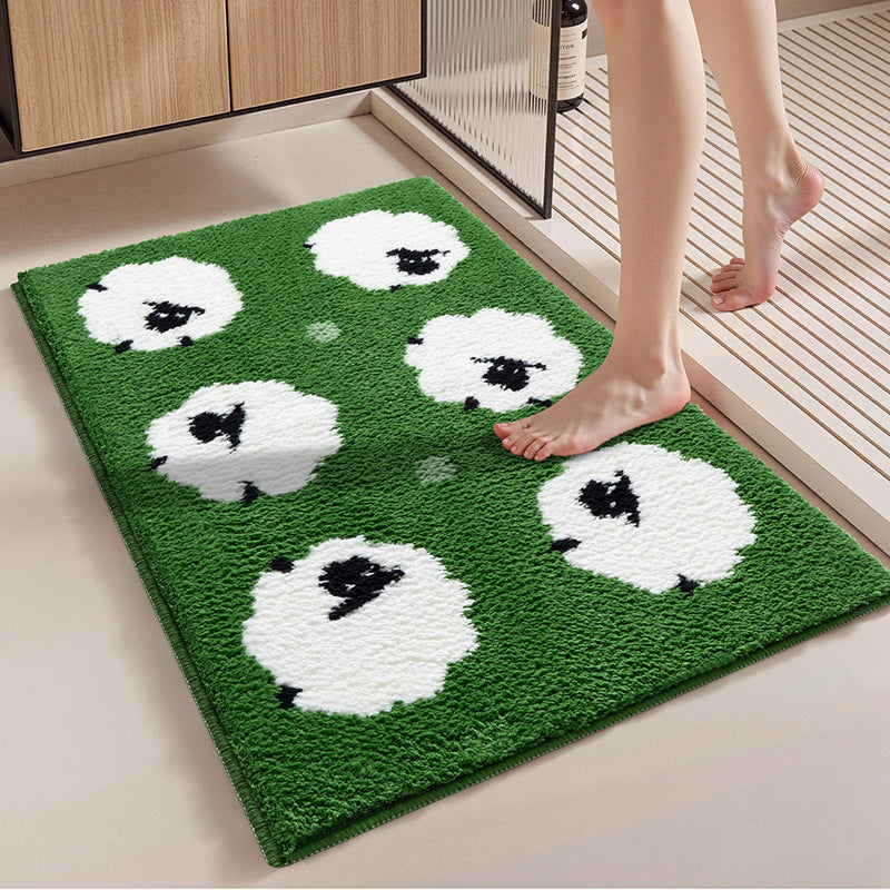 Mountain Landscape Area Rug Bowlift
