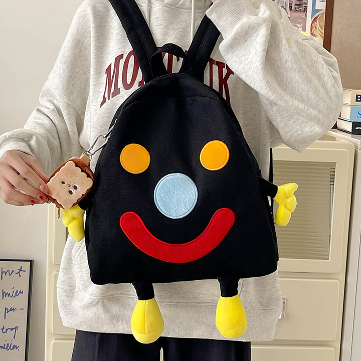 Cartoon Character Plush Backpack