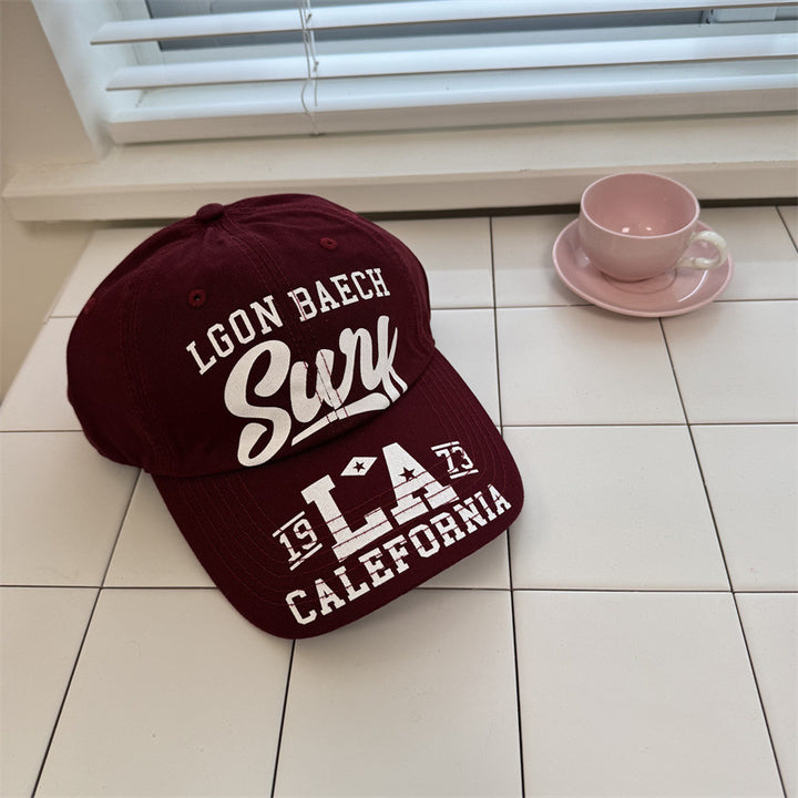 Men's Graphic Print Baseball Cap Bowlift