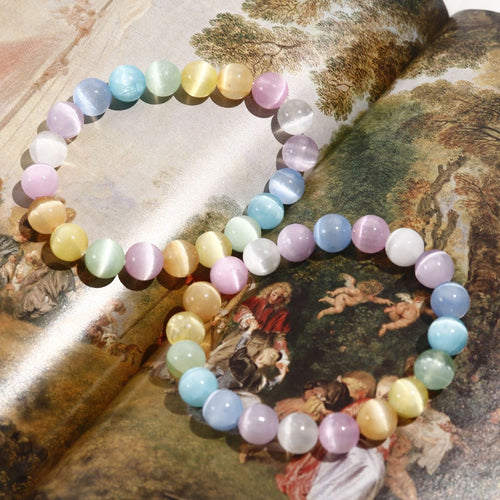 Colorful Beaded Stretch Bracelet Bowlift