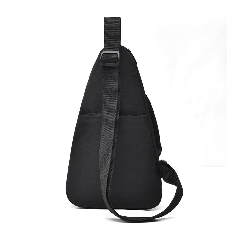 Sleek Asymmetrical Sling Backpack Bowlift