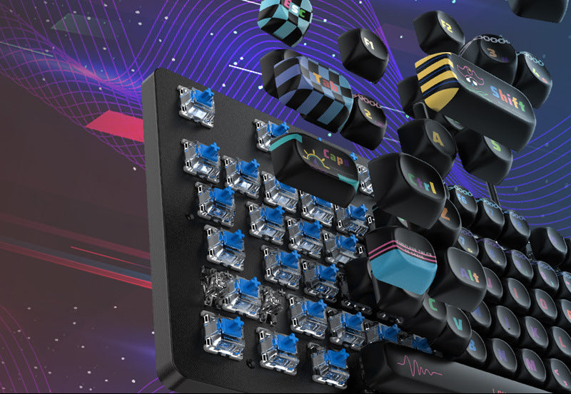Gaming Mechanical Keyboard Bowlift