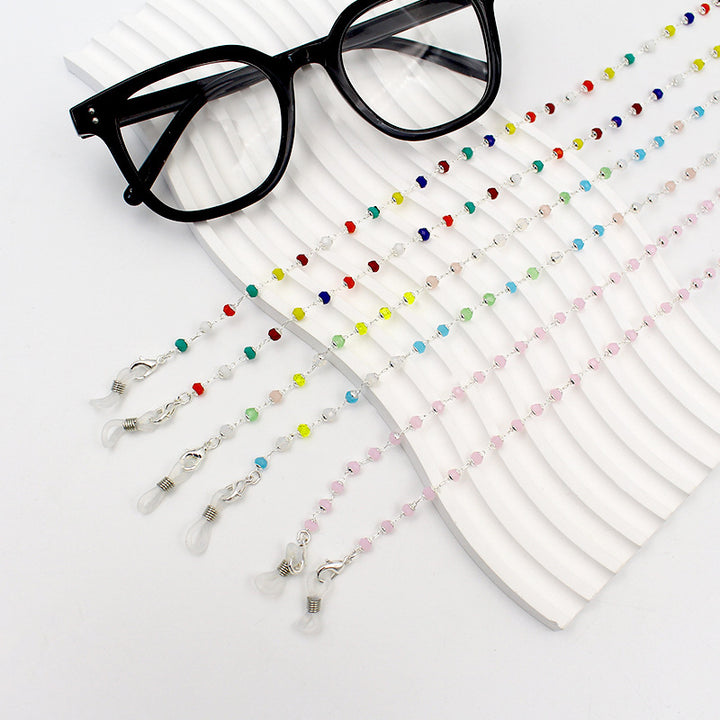 Stylish Beaded Eyewear Chain Bowlift