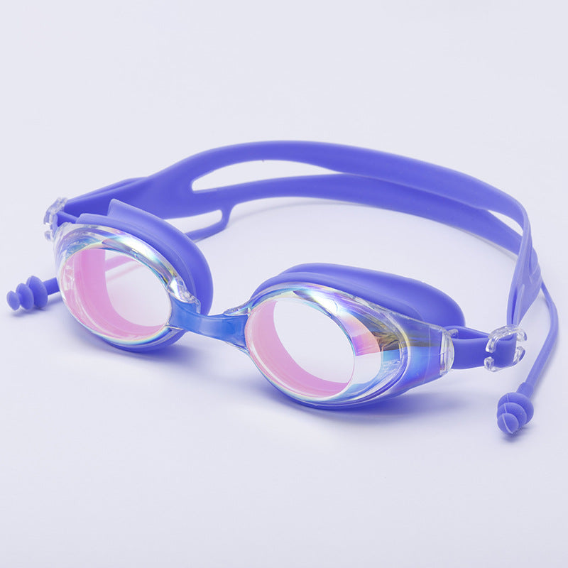 Children's Colorful Hydrodynamic Swim Goggles Bowlift