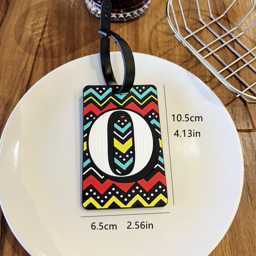 Customized Monogram Luggage Tag Bowlift