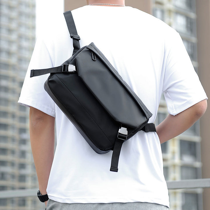 Elegant Crossbody Messenger with Innovative Design Bowlift