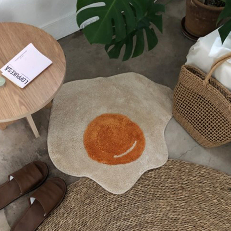 Funky Egg-Shaped Area Rug