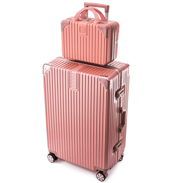 Dual-Layer Hard-Shell Luggage Set Bowlift