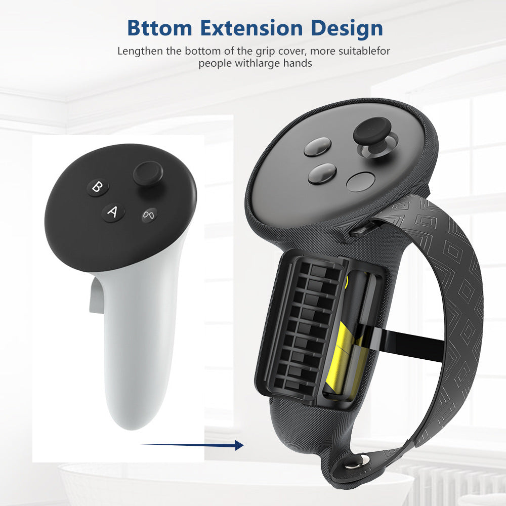 Ergonomic VR Controller Holders with Improved Grips Bowlift