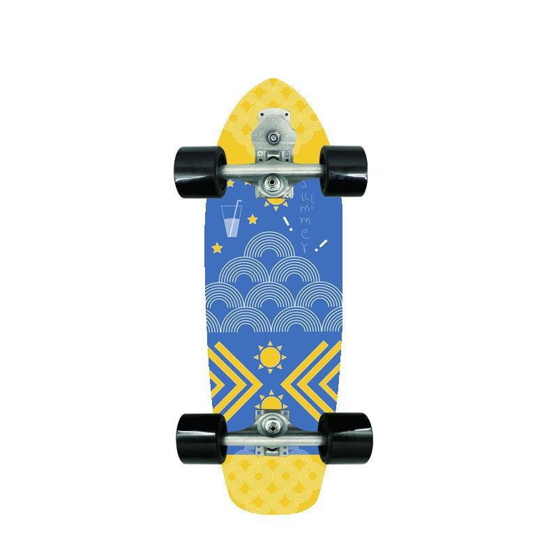 Retro-Inspired Mini Cruiser Skateboard Bowlift