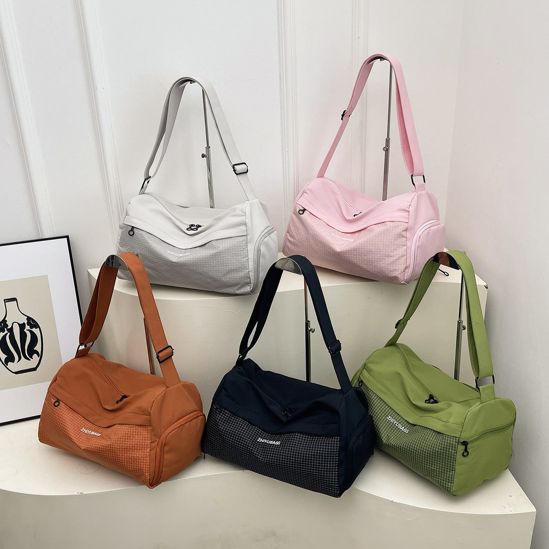Sporty Tote Bag With Multiple Compartments Bowlift