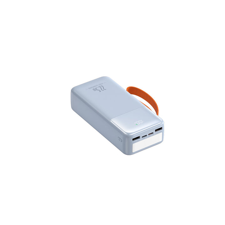 Portable power bank with integrated charging cable and fast charging function Bowlift