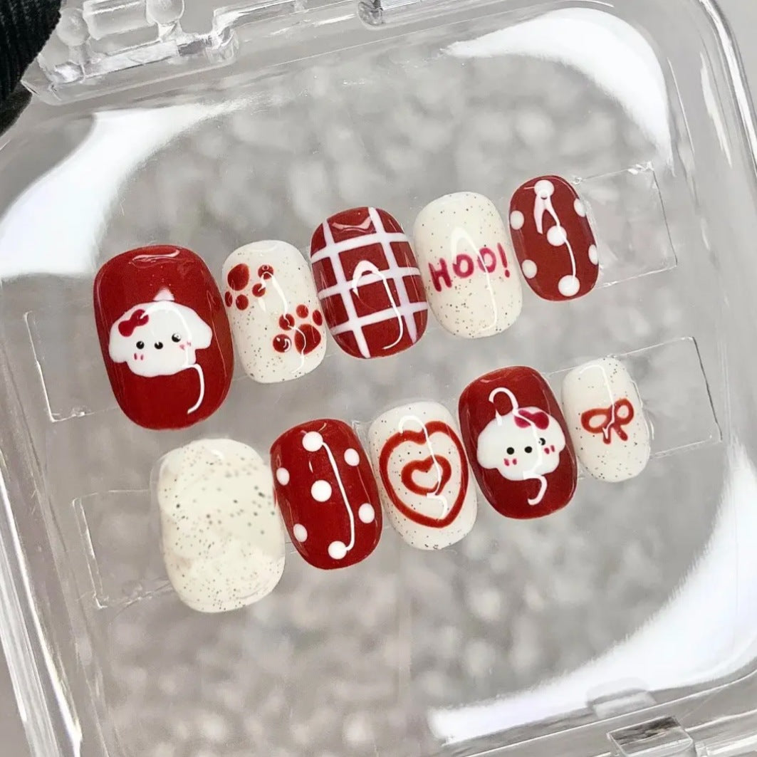 Creative Press-On Nail Art Kit