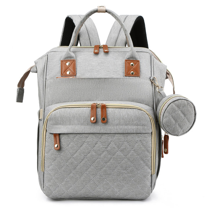 Multi-Functional Quilted Backpack Bowlift