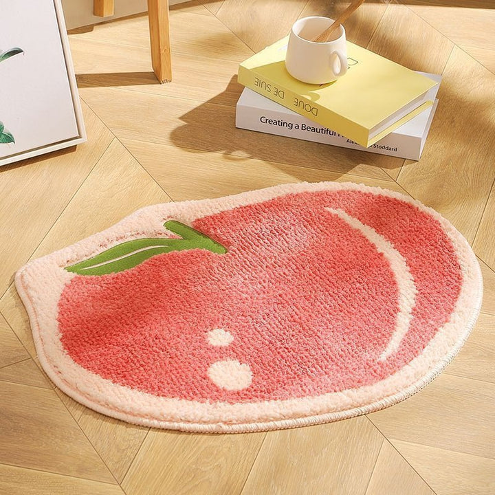 Lemon Slice Shape Bath Mat Bowlift