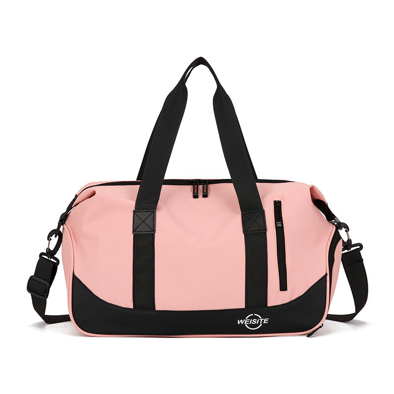 Multifunctional Sport And Travel Bag With Surrounding Zipper Bowlift