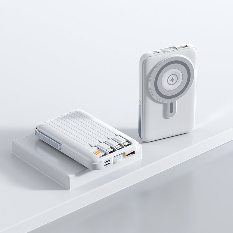 Wearable Magnet Powerbank with Fast Charging Function and LED Display Bowlift