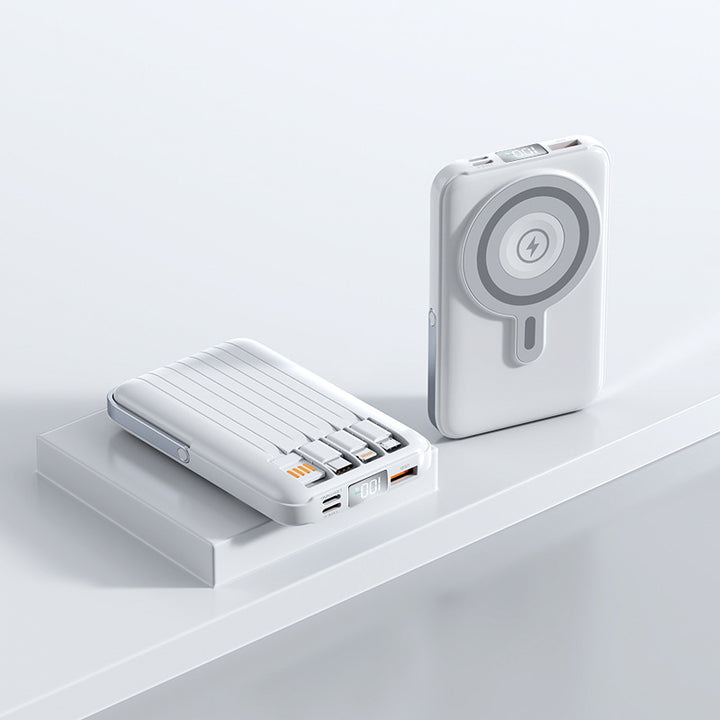 Wearable Magnet Powerbank with Fast Charging Function and LED Display Bowlift