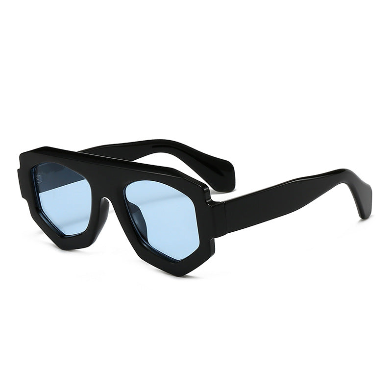 Women's fashionable hexagonal sunglasses Bowlift