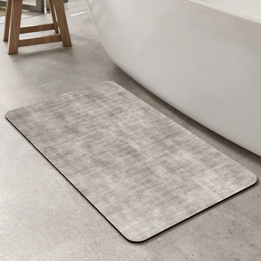 Stylish Geometric Pattern Bath Mat Bowlift