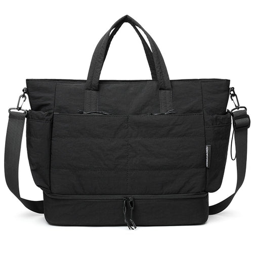 Multi-Compartment Travel Tote