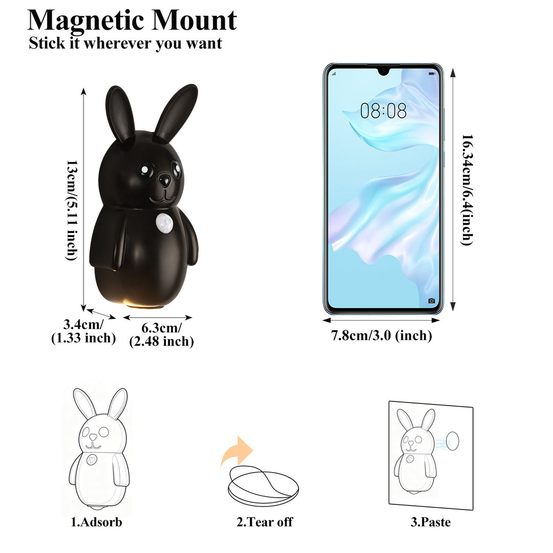 Cute Rabbit Magnetic Phone Holder