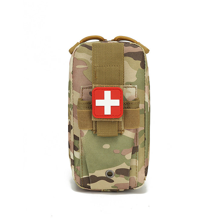 tactical MOLLE first aid pouch heavy-duty nylon drainage grommet organizer Bowlift